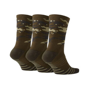 מארז 3 זוגות גרבי Nike (Max Cushion Camo Training Crew)