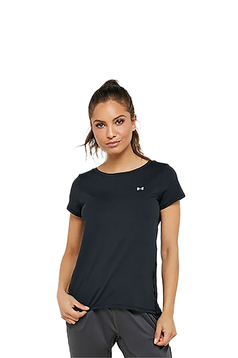 חולצת אימון Under Armour לנשים דגם HeatGear SS