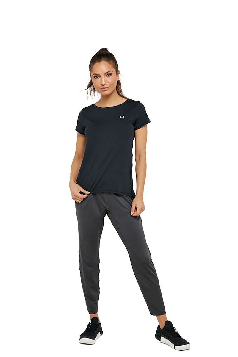 חולצת אימון Under Armour לנשים דגם HeatGear SS