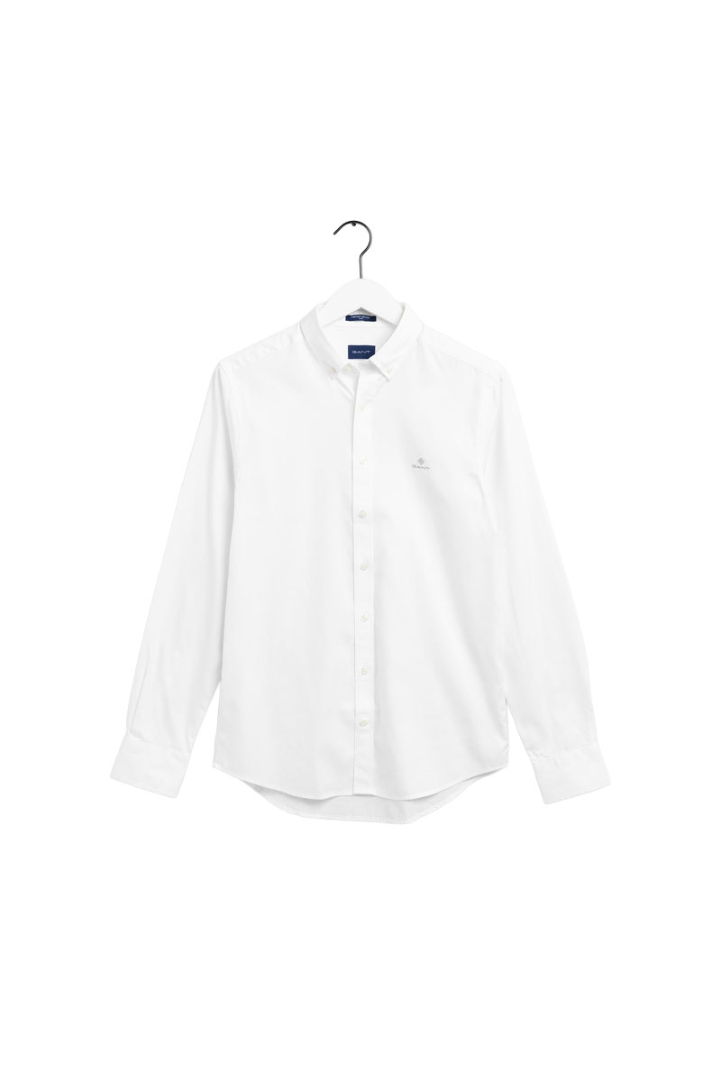 חולצה מכופתרת Gant לגברים גזרת Slim Fit (Pinpoint Oxford Shirt)