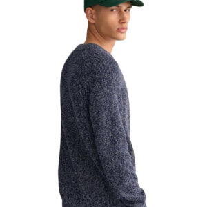 סוודר Gant לגברים דגם Twisted (Twisted Cotton Crew Neck)