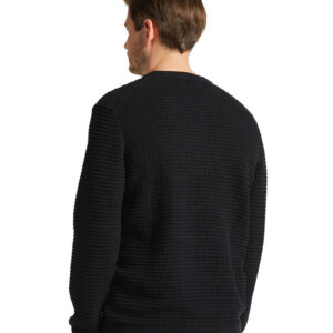 סווטשרט Gant לגברים גזרת Regular Fit (Cotton Texture Crew Neck)