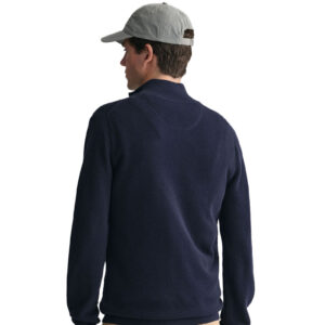 סוודר חצי רוכסן Gant לגברים (Half-Zip Sweater)