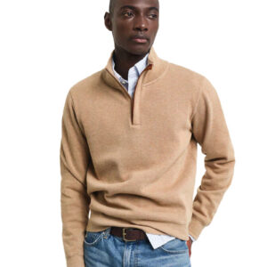 סווטשרט חצי רוכסן Gant לגברים (Half-Zip Sweatshirt)