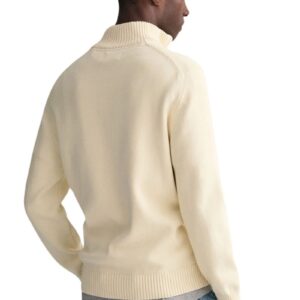 סוודר חצי רוכסן Gant לגברים (Half-Zip Sweater)