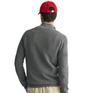 סוודר חצי רוכסן Gant לגברים (Half-Zip Sweater)
