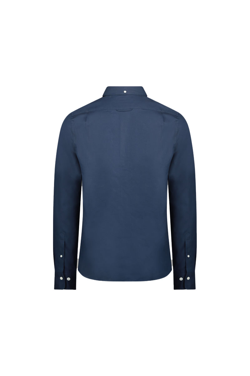 חולצה מכופתרת Gant לגברים גזרת Slim (Sateen Shirt)