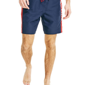 בגד ים Nautica לגברים (Sustainably Crafted 8