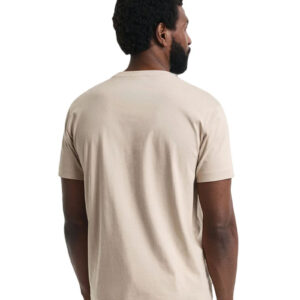 טי שירט Gant לגברים דגם 3D Logo (Short Sleeve)