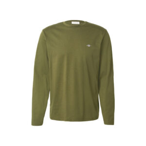 טי שירט Gant לגברים גזרת Slim Fit (Slim Pique Long Sleeve)