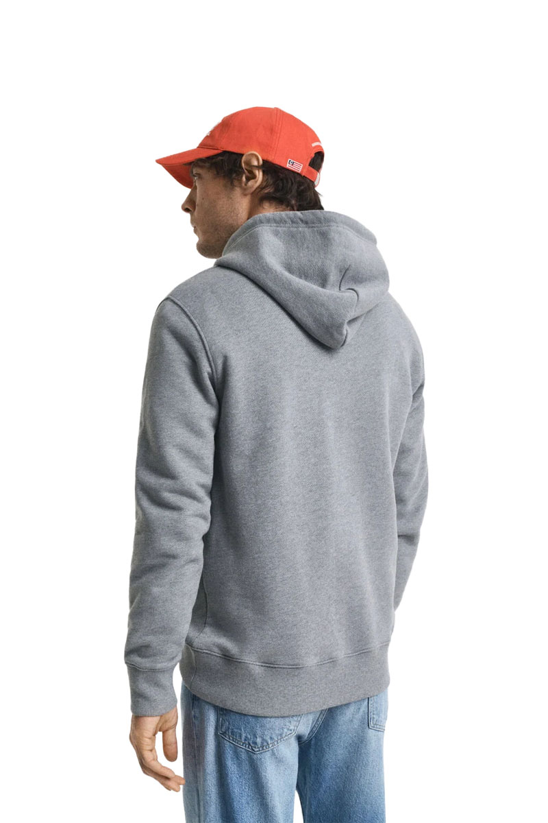 קפוצ'ון Gant לגברים (Small Graphic Hoodie)