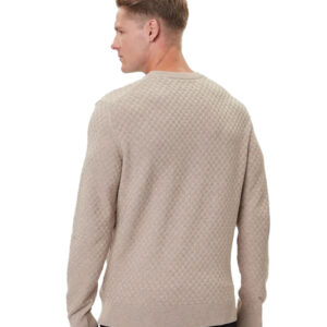 סווטשרט Gant לגברים דגם Micro Textured (Crew Neck Sweater)
