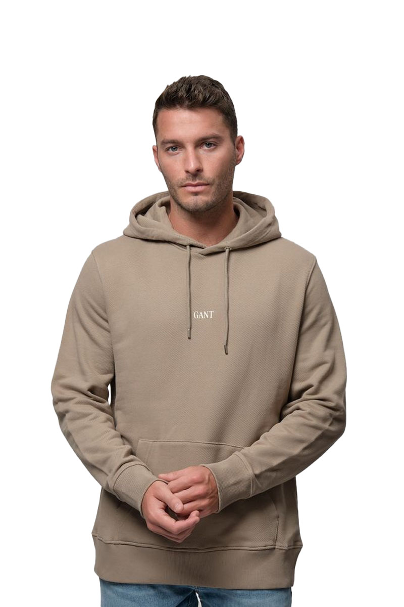 קפוצ'ון Gant לגברים (Small Graphic Hoodie)